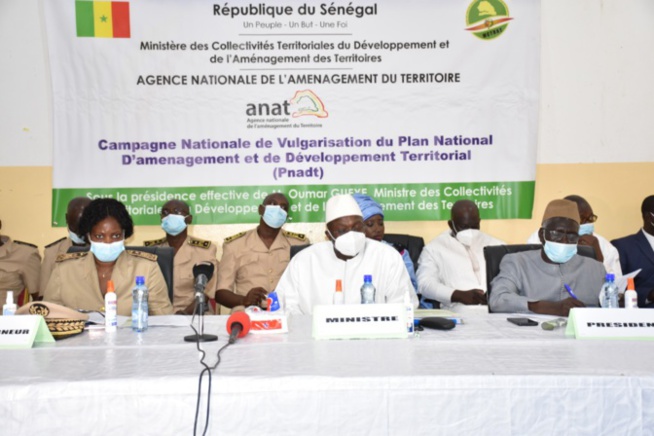 Reprise de la campagne nationale de vulgarisation du PNADT: Fatick reçoit le Ministre Oumar GUEYE Reprise de la campagne nationale de vulgarisation du PNADT: Fatick reçoit le Ministre Oumar GUEYE