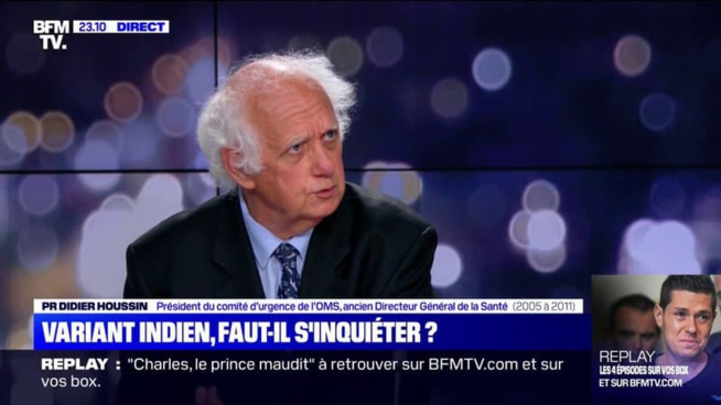 Covid-19: pour le Pr Houssin, si nous sommes dans l'"incapacité d'atteindre un niveau suffisant d'immunité collective", la question de la vaccination obligatoire se posera Covid-19: pour le Pr Houssin, si nous sommes dans l'"incapacité d'atteindre un niveau suffisant d'immunité collective", la question de la vaccination obligatoire se posera