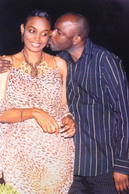 Mansour Guissé et son ex femme Fabienne Féliho au bon vieux temps Mansour Guissé et son ex femme Fabienne Féliho au bon vieux temps