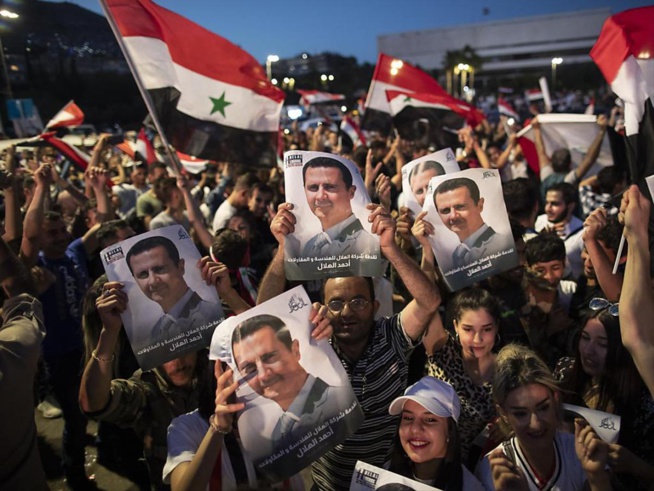 Présidentielle syrienne: Bachar el-Assad réélu avec 95,1% des voix Présidentielle syrienne: Bachar el-Assad réélu avec 95,1% des voix