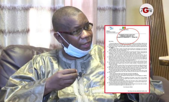 Epreuve d’anglais sur l’homosexualité: La réaction exclusive du ministère de l’Education! Epreuve d’anglais sur l’homosexualité: La réaction exclusive du ministère de l’Education!