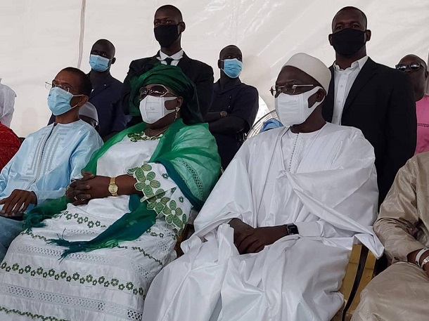 Condoléances : Aminata Mbengue Ndiaye chez Khalifa Sall Condoléances : Aminata Mbengue Ndiaye chez Khalifa Sall