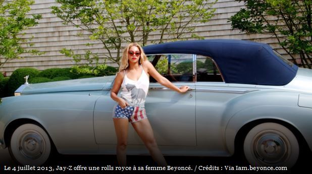 Beyoncé : une Rolls Royce en cadeau pour fêter le 4 juillet