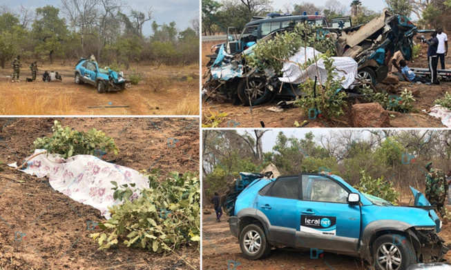 Vidéo: Les blessés de l'accident lors de leur évacuation sur Dakar