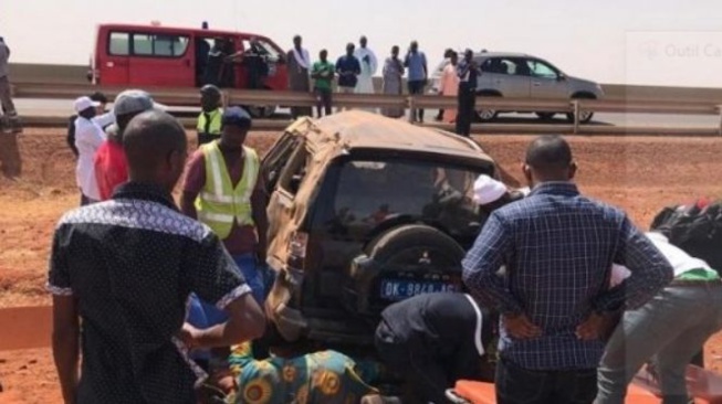 Accident à Kaolack: 5 Membres d’une même famille perdent la vie