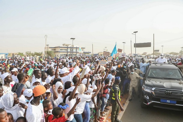 Macky Sall au Nord du Sénégal : les premières images d’une tournée économique Macky Sall au Nord du Sénégal : les premières images d’une tournée économique