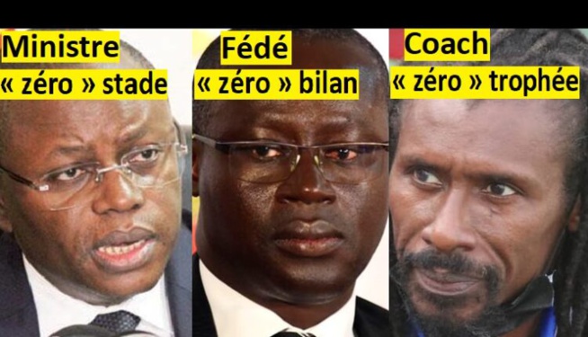 Matar Bâ, Augustin Senghor et Aliou Cissé ont maudit le foot Sénégalais Matar Bâ, Augustin Senghor et Aliou Cissé ont maudit le foot Sénégalais