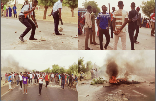 Dernière minute : De violents affrontements entre étudiants d’Ussein et les forces de l’ordre à Kaffrine