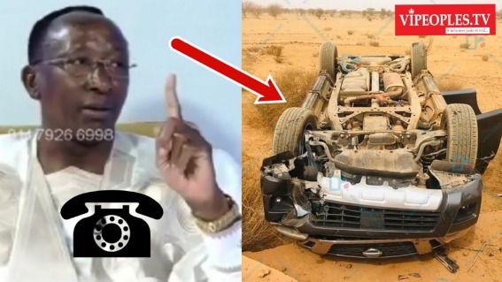 Urgent Mbaye Pékh sort ses premiers mots après l'accident de la voiture du cortège