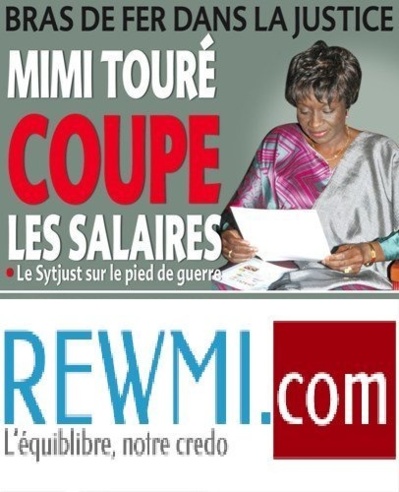 MOUVEMENTS D’HUMEUR DU SYTJUST Mimi Touré ponctionne les salaires des grévistes