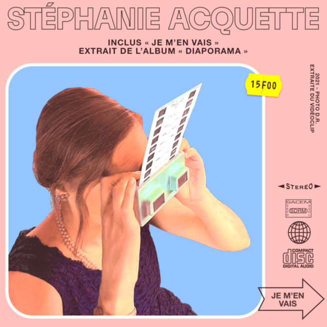 Stéphanie Acquette démarre son Diaporama pop avec le clip de Je m'en vais
