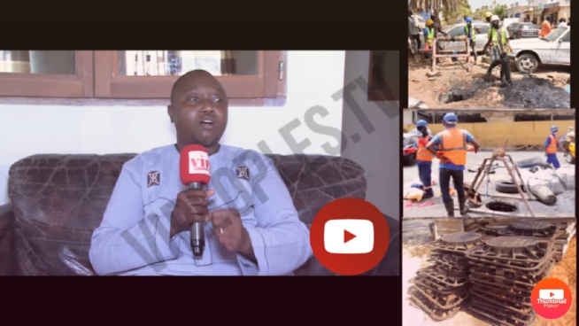 Gilbert Zalé apporte des précisions sur le branchement à l’égout des habitants d’Ouest Foire qui menace de marcher devant le palais. Gilbert Zalé apporte des précisions sur le branchement à l’égout des habitants d’Ouest Foire qui menace de marcher devant le palais.