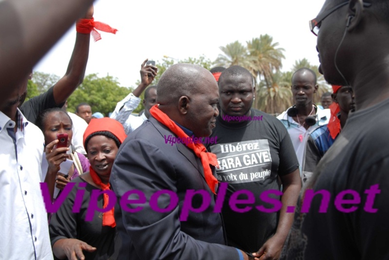 Dakar: Les premières images de la "marche noire" du PDS contre le régime de Macky Sall
