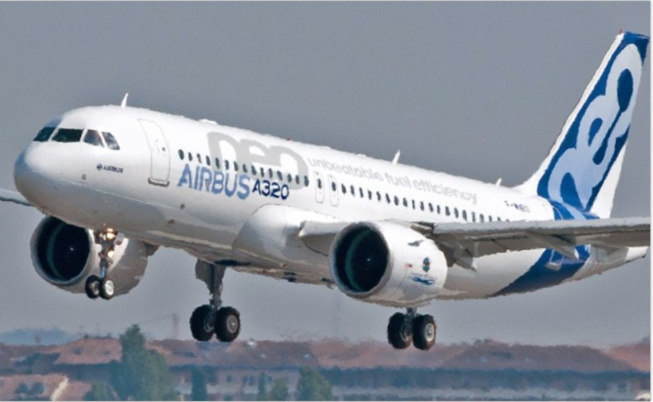 Le nouvel avion présidentiel A-320 NEO a fait son premier vol d’essai Le nouvel avion présidentiel A-320 NEO a fait son premier vol d’essai