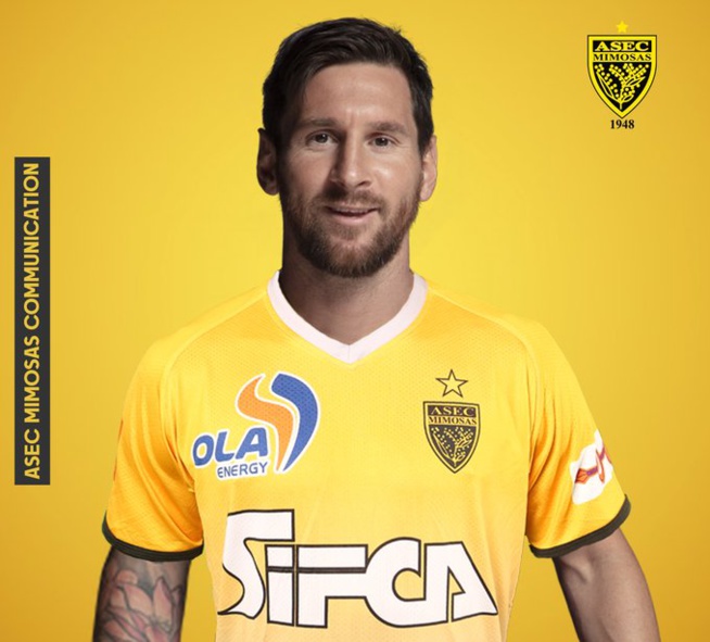 En fin de contrat ce jeudi: l'ASEC d'Abidjan veut signer Lionel Messi pour...