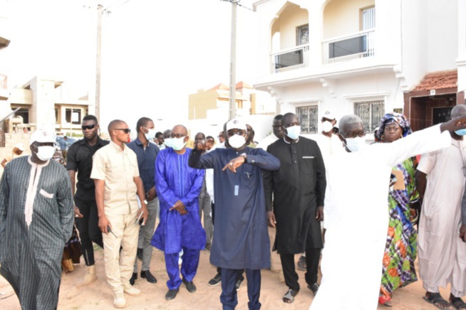 Cité Nouvel Horizon: Les populations satisfaites déjà des actes posés par Oumar GUEYE Cité Nouvel Horizon: Les populations satisfaites déjà des actes posés par Oumar GUEYE