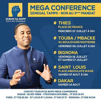URGENT Elections 2022-2024 Bougane Gueum Sa Boop en méga-conférence à Thiès pour un Non au 3e mandat URGENT Elections 2022-2024 Bougane Gueum Sa Boop en méga-conférence à Thiès pour un Non au 3e mandat