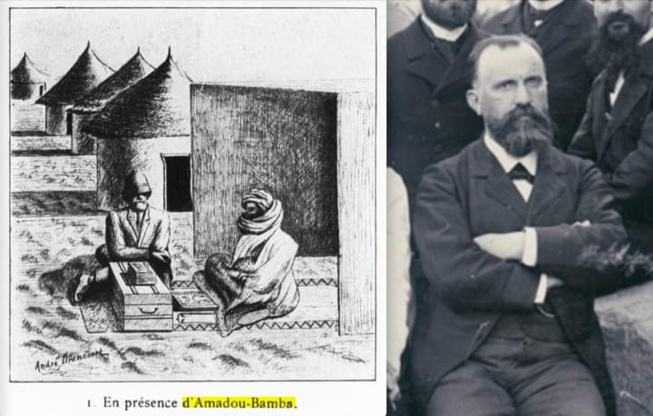 COIN D’HISTOIRE : Un portrait du Cheikh Ahmadou Bamba COIN D’HISTOIRE : Un portrait du Cheikh Ahmadou Bamba