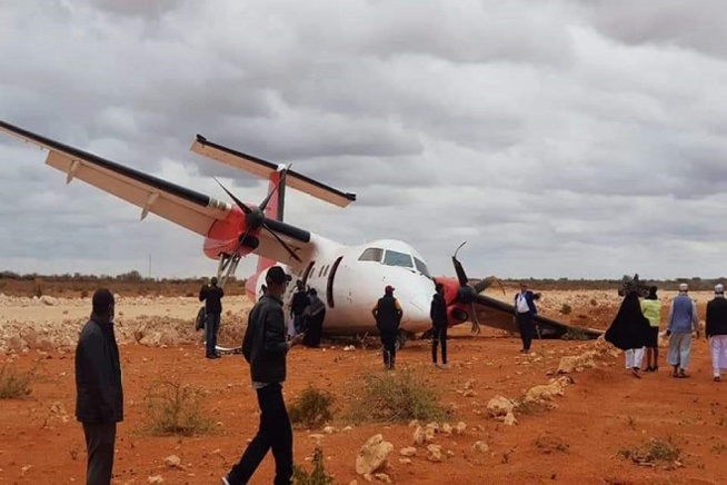 Catastrophe frôlée au Kenya : Crash d’un Dash 8-100 de la compagnie Skyward Express à l’atterrissage…