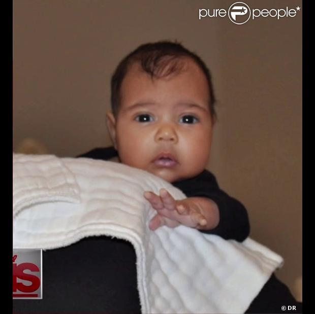 North West : Première photo de la fille de Kim Kardashian et Kanye West