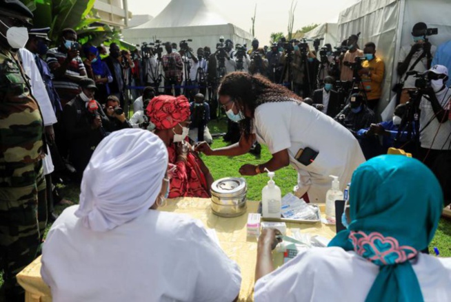 Covid-19: Près de 100.000 Sénégalais vaccinés ces 6 derniers jours