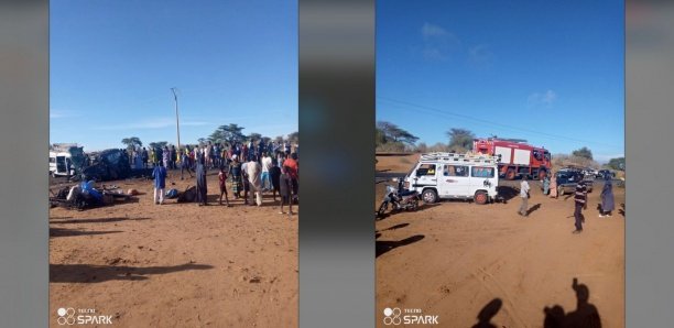 Podor : Une collision entre un minicar et un Ndiaga Ndiaye fait 9 morts Podor : Une collision entre un minicar et un Ndiaga Ndiaye fait 9 morts