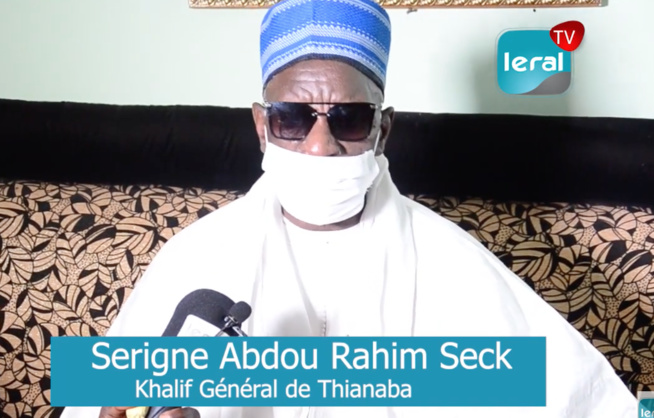 Déclaration du rappel à Dieu du khalife général de THIENABA