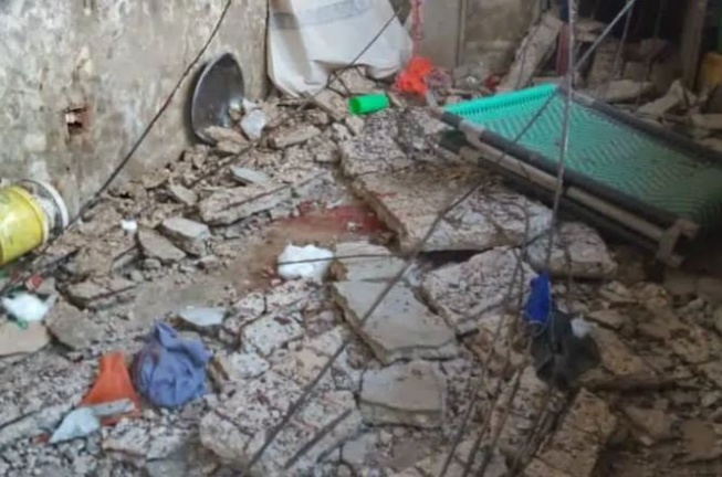 Quartier Cheikh Ibra Fall de Diourbel: Une dalle s’effondre sur deux enfants Quartier Cheikh Ibra Fall de Diourbel: Une dalle s’effondre sur deux enfants