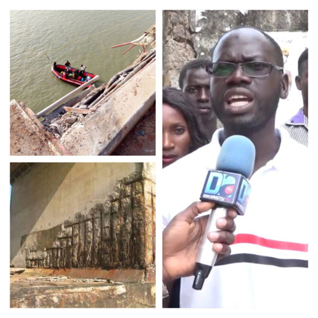 Sénégal : Accidents répétitifs, le pont Émile Badiane un Joola en gestation après mille promesses de Macky Sall Sénégal : Accidents répétitifs, le pont Émile Badiane un Joola en gestation après mille promesses de Macky Sall
