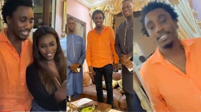 Wally Seck signe un contrat avec group cosetran, Admirez sa complicité Wally Seck signe un contrat avec group cosetran, Admirez sa complicité