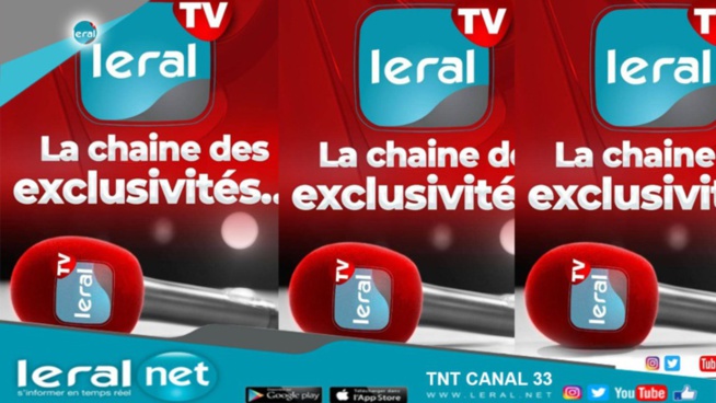Exclusivité: Rendez-vous ce samedi à 21h sur Leral TV CANAL 33 TNT: Un scandale qui éclabousse... Exclusivité: Rendez-vous ce samedi à 21h sur Leral TV CANAL 33 TNT: Un scandale qui éclabousse...