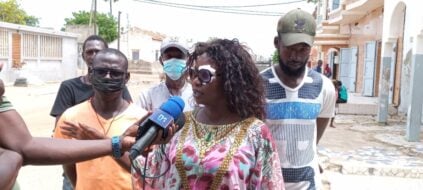 Kaolack: Adji Ndao, militante de Pastef blessée porte plainte Kaolack: Adji Ndao, militante de Pastef blessée porte plainte