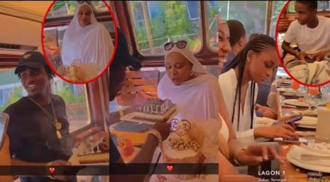 Découvrez comment Maman Diaga fête son anniversaire avec Wally Seck et Aicha Seck, Alioune Seck..