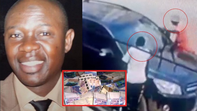 URGENT: Deux laveurs volent 3millions dans la voiture de Papa Gadio ex du Ram Dann de Thione Seck regardez comment la vidéo de surveillance les a trahi.