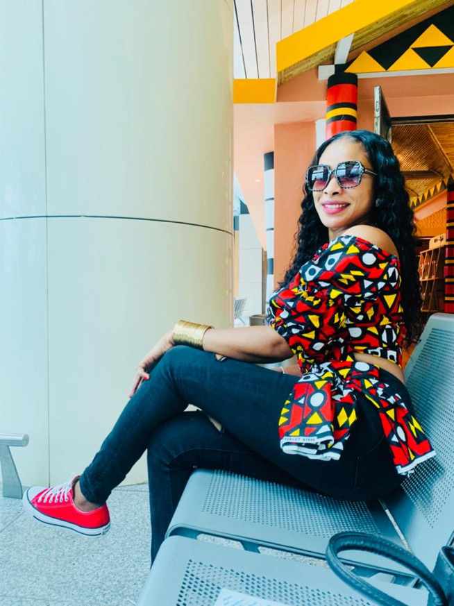 EN IMAGES: Arrivée de Chadia à Abidjan pour le festival FEMUA 202