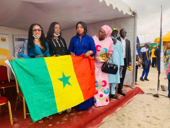 EN IMAGES: Arrivée de Chadia à Abidjan pour le festival FEMUA 202