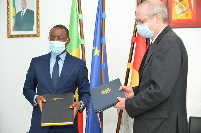 Appui financier : l´Allemagne attribue 91,8 milliards FCFA au Sénégal Appui financier : l´Allemagne attribue 91,8 milliards FCFA au Sénégal