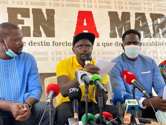 "Y En A Marre" face à la presse ce jeudi: Opération de clarification "Y En A Marre" face à la presse ce jeudi: Opération de clarification