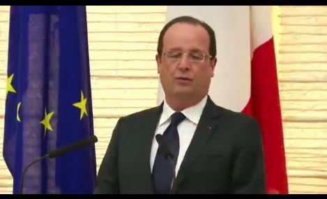 FRANCE - Hollande : nouvelle gaffe, le président fâché avec la géographie ? Il confond les pays...