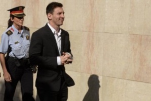 MESSI ENTENDU PLUS DE DEUX HEURES PAR LA JUSTICE POUR FRAUDE FISCALE PRESUME