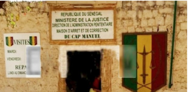 Cap Manuel: Niasse, un prisonnier, décède après 6 jours de détention Cap Manuel: Niasse, un prisonnier, décède après 6 jours de détention
