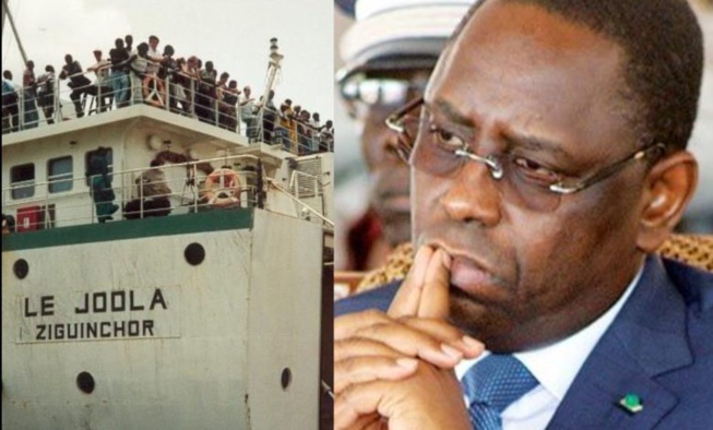 Naufrage du bateau “Le Joola” : Macky Sall annonce un hommage national aux victimes Naufrage du bateau “Le Joola” : Macky Sall annonce un hommage national aux victimes