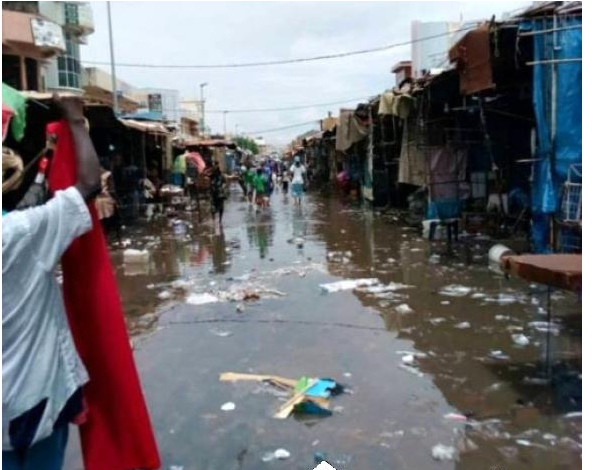 Les marchés en période d’hivernage: Un décor dégoûtant Les marchés en période d’hivernage: Un décor dégoûtant