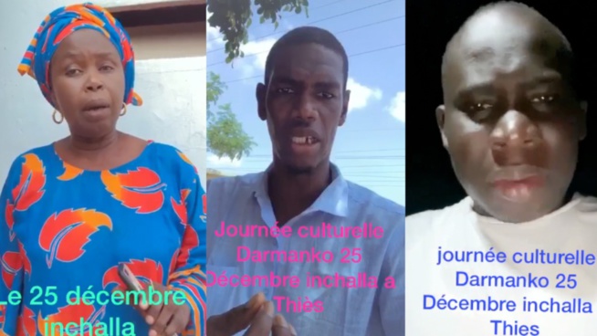 En route vers la journée culturelle de Serigne Moustapha Amar Borom Thies