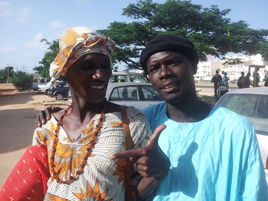 Le duo « Marie Ndiago et bour»