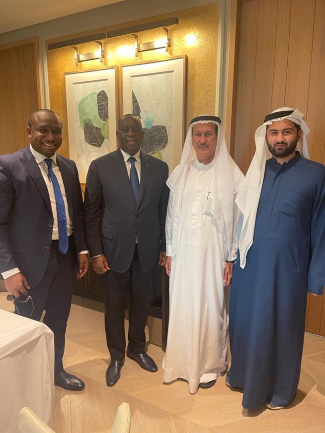 JOURNEE DU SENEGAL A DUBAI: En images Elimane Lam et le président Macky Sall en compagnie du PDG de DAMAC le richissime homme de DUBAI