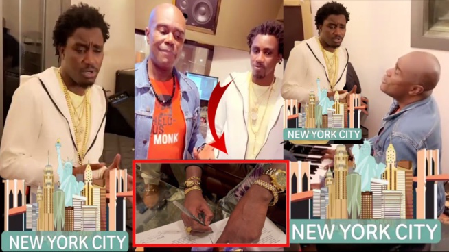 URGENT: Waly Seck vient de signer un gros coup avec le rappeur américain pour un featuring pour bientot