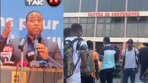 URGENT: Bougane Guéye présente ses excuses du retard à la presse et pas des affabulations qu'on lui colle.
