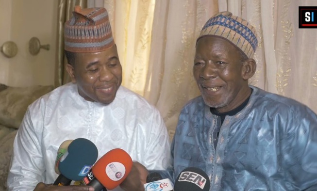 Gamou Medina Baye : Bougane Guèye Dany reçu par le khalife