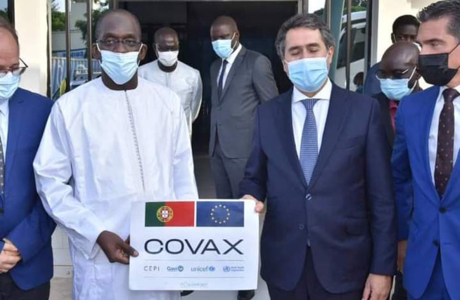 Covax : Le Sénégal reçoit un don du Portugal